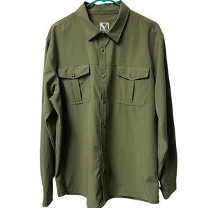 Voyager Men Outdoor Camping Fishing Angler Hunting Long Sleeve Gorpcore Large